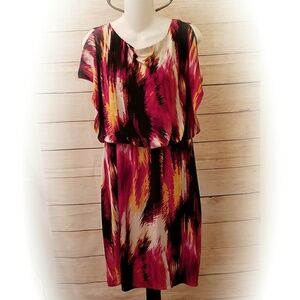 Chaya sleeveless layer open back with bow dress 8